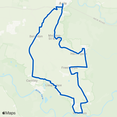 Ambassador Travel Folly Tree House - Hopewell Gardens map