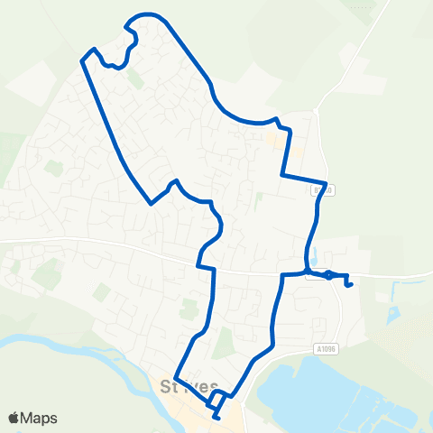 Dews Coaches Bus Station - Morrisons map
