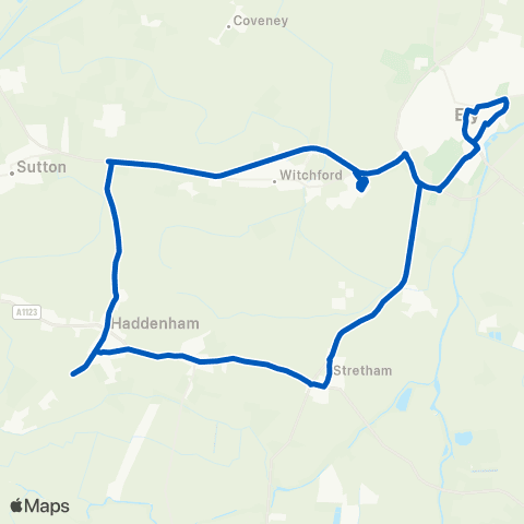 Dews Coaches Market Street - Market Street map