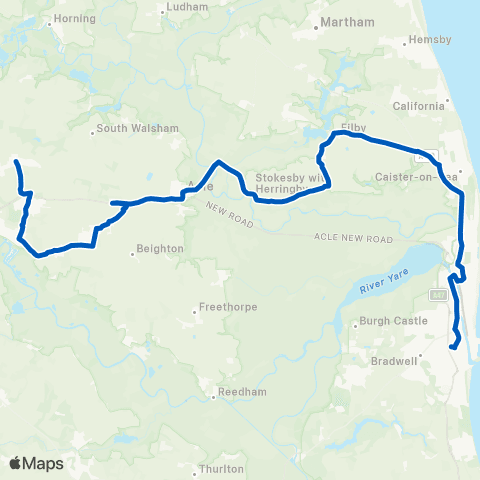 Ambassador Travel Tamarind Indian Restaurant - E Norfolk Sixth Form Ctr map