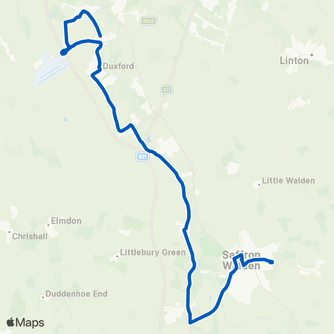 C G Myall & Son Hill Farm - Tesco map