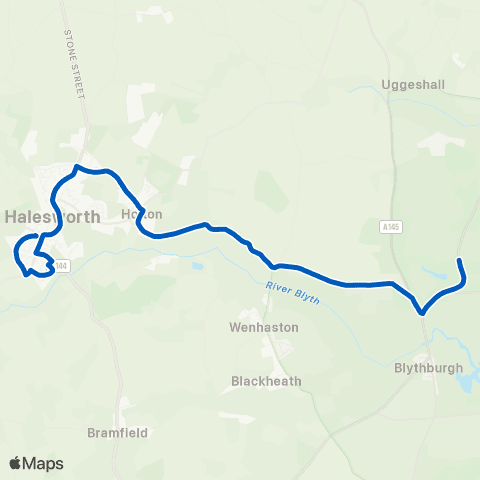 Borderbus Latitude Day Car Park - Dukes Drive map