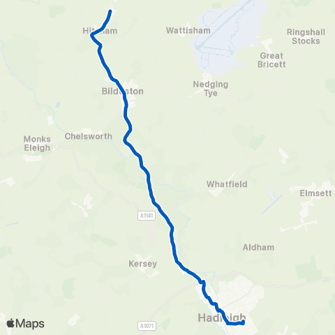 Beestons Causeway Estate - High School map