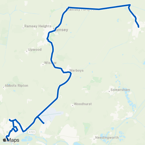 Dews Coaches East Park Street - Bus Station map