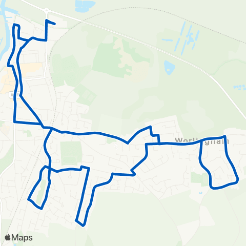 Borderbus Morrisons - Morrisons map