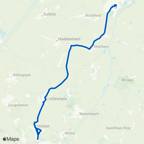 A2B Bus and Coach Highfield Road - Market Street map