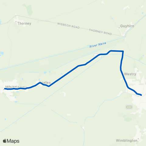 Dews Coaches Grays Lane - Bus Interchange map