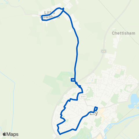 A2B Bus and Coach Market Street - Market Street map