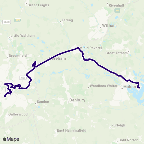 First Essex Heybridge Basin - Oaklands Park map