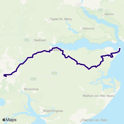 First Essex Railway Station - Stanwell Street map