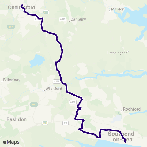 First Essex Travel Centre - Bus Station map