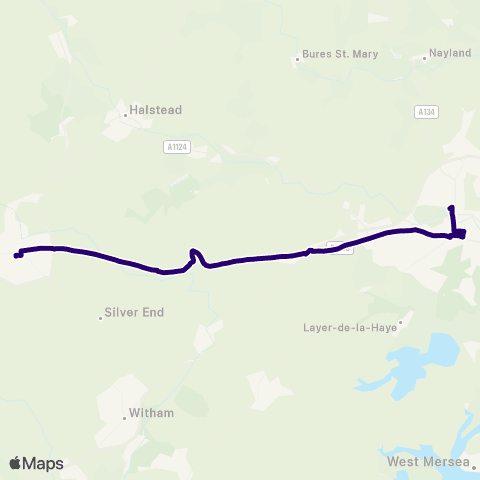 First Essex Coach Station - Bus Interchange map