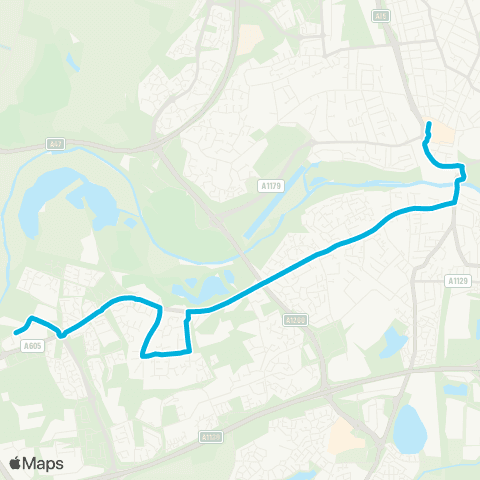 Central Connect Commerce Road - Queensgate Bus Station map