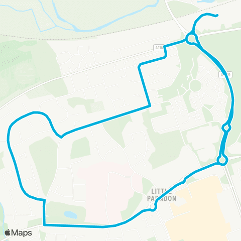 Central Connect Temp Bus Station - Temp Bus Station map