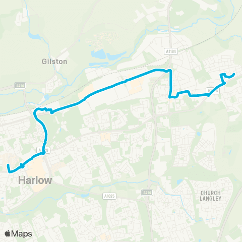 Central Connect Aspen Way - Princess Alexandra Hospital map