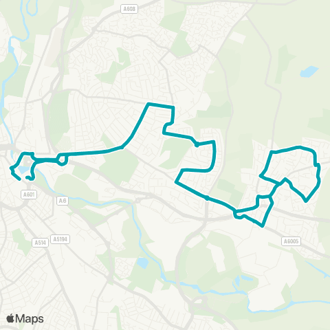 Arriva Derby Bus Station - Bus Station map