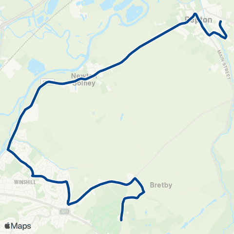 Diamond Bus East Midlands Geary House - School map