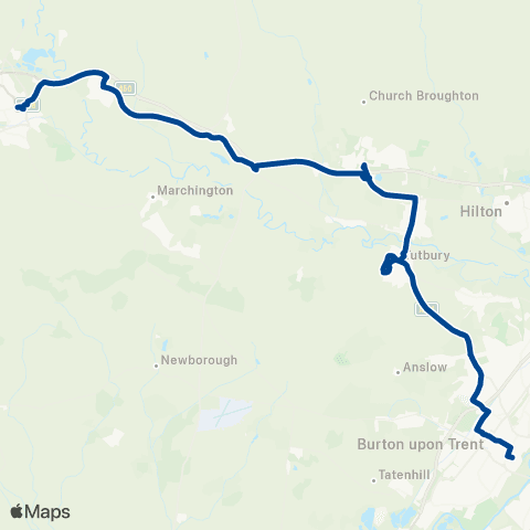 Diamond Bus East Midlands New Street - Bus Station map