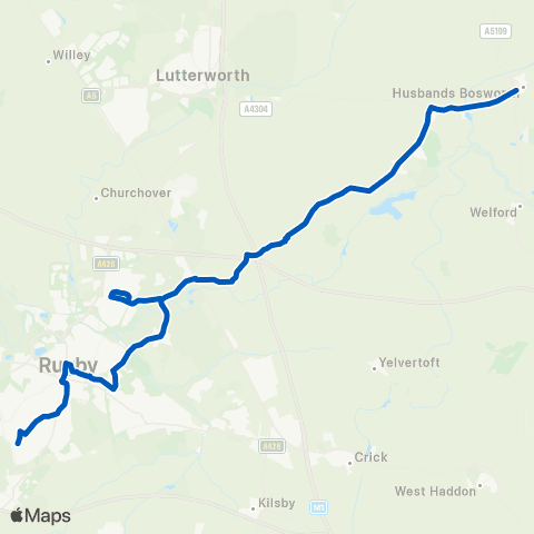 Catterall's Bell Inn - High School For Girls map