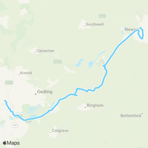 CT4N Martindale Lane - Forest Road map