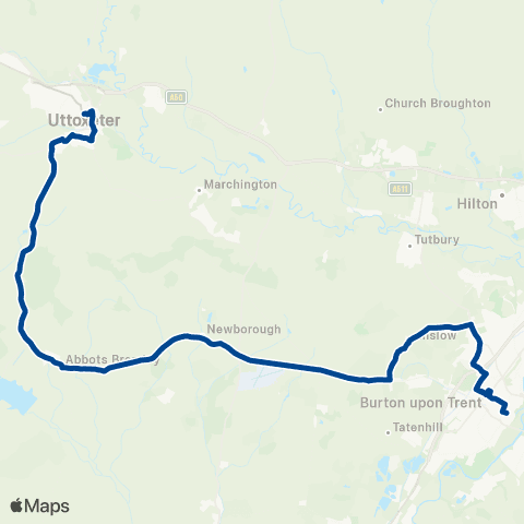 Diamond Bus East Midlands New Street - Bus Station map