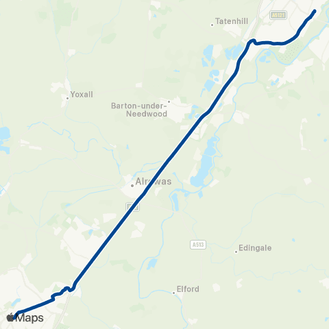 Diamond Bus East Midlands Bus Station - New Street map