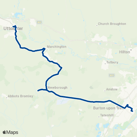Diamond Bus East Midlands Bus Station - New Street map