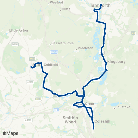 Diamond Bus Perryman Dr - Victoria Rd Bus Interchange map