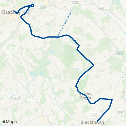 Diamond Bus Priory St - Bus Interchange map