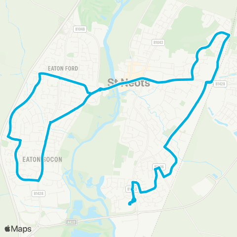 Central Connect Tesco - Tesco map