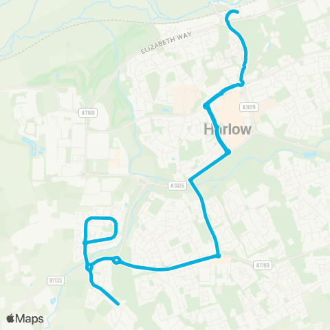 Central Connect Temp Bus Station - Temp Bus Station map
