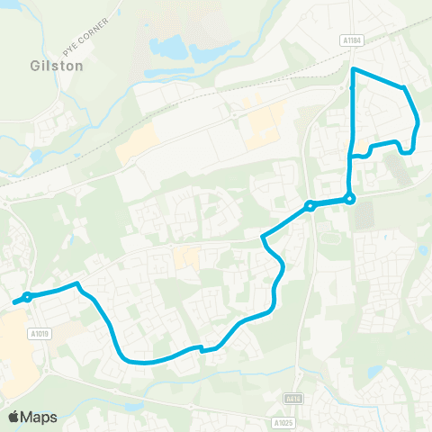 Central Connect Temp Bus Station - Temp Bus Station map