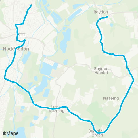 Central Connect Village Hall - John Warner School map