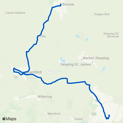 Delaine Buses Queensgate Bus Station - Bus Station map