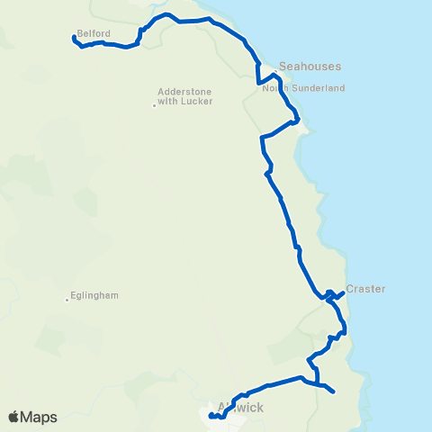 Borders Buses South Lodge - Bus Station map