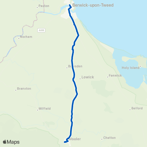 Borders Buses High Fair - Railway Station map