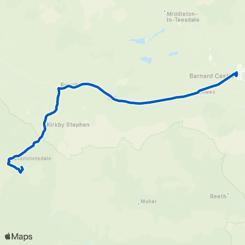 Cumbria Classic Coaches Galgate / Stand B - Classic Coaches Bus Depot map