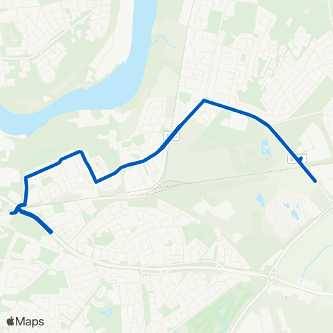 Gateshead Central Buses Interchange - Interchange map