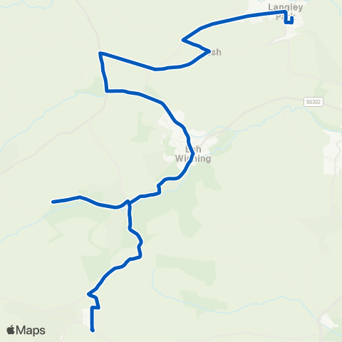 Gateshead Central Buses Kingsway - Turning Circle map