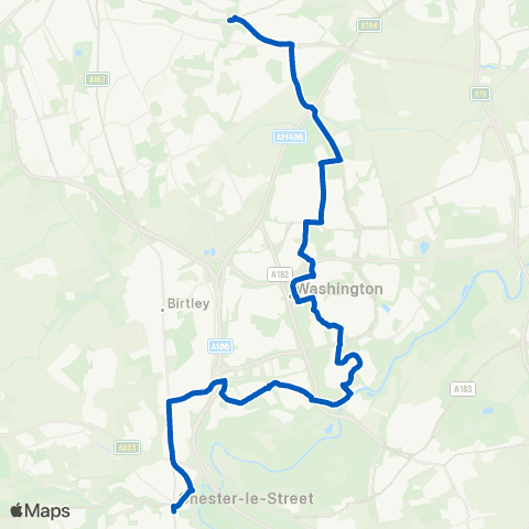 Gateshead Central Buses Interchange - Front Street map