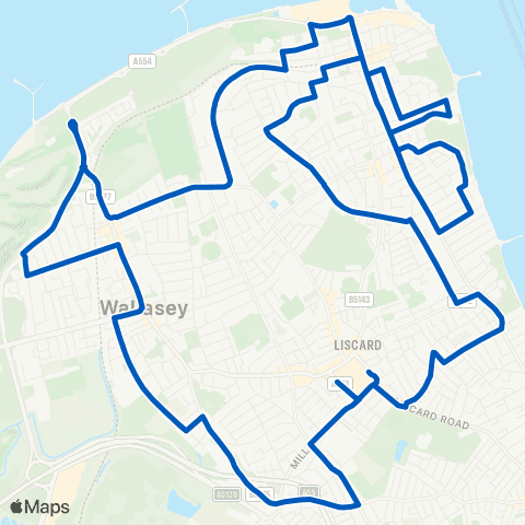 A2B Travel Monk Road - Dominick House map