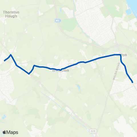 Aintree Coachlines Red Lion Ph - High School map