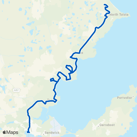Bus Na Comhairle North Rd End - Bus Station map