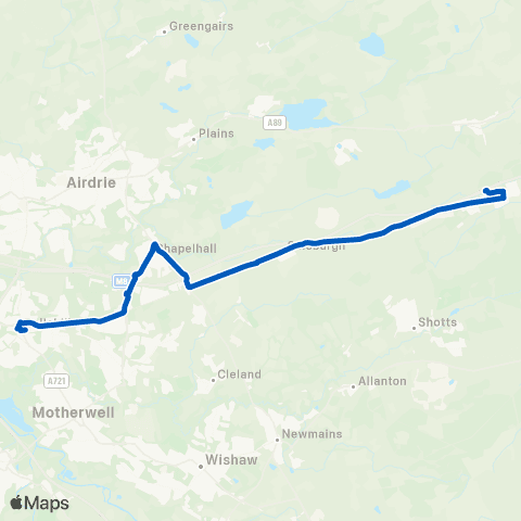 ARG Travel Supermarket - Harthill Services map