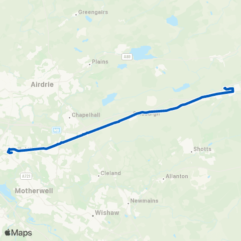 ARG Travel Supermarket - Harthill Services map