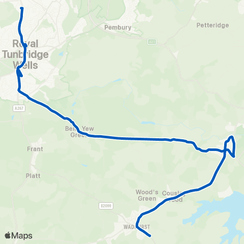 Autocar Bus & Coach Services The Greyhound - War Memorial map