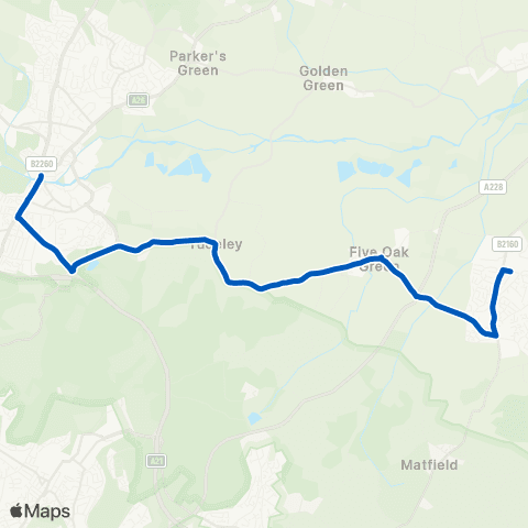 Autocar Bus & Coach Services Castle - Waitrose map