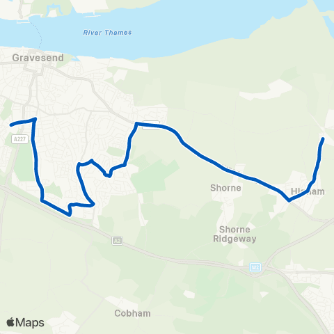 1st Bus Stop Ltd St George's School - Steadman Close map