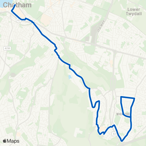ASD Coaches Fowler Close - Waterfront Bus Station map