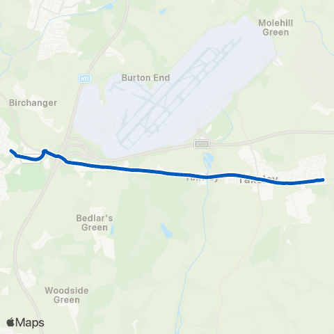 Acme Transport Services Warwick Road - Shortcroft map